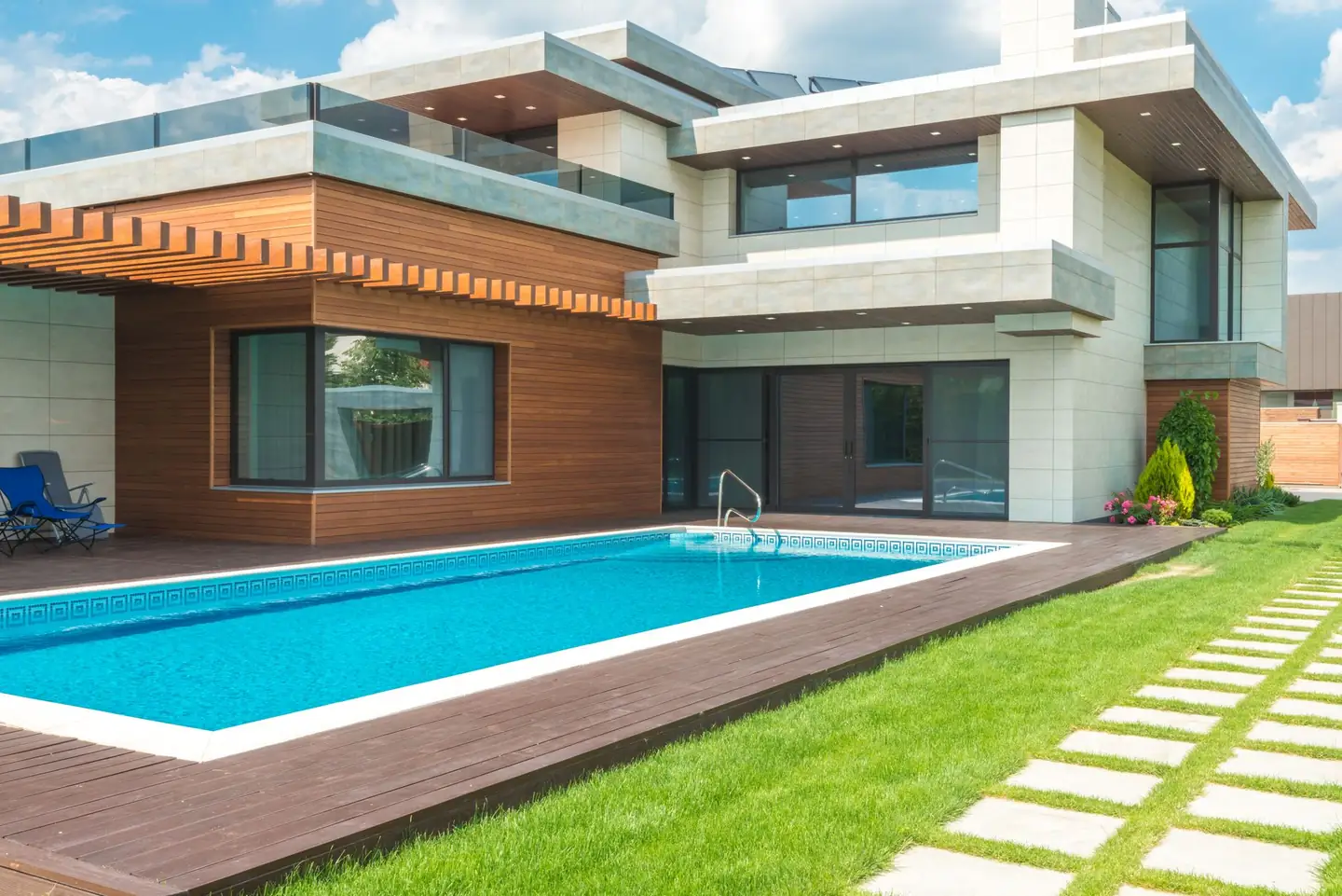 Swimming pool built in New Mollyan, NSW